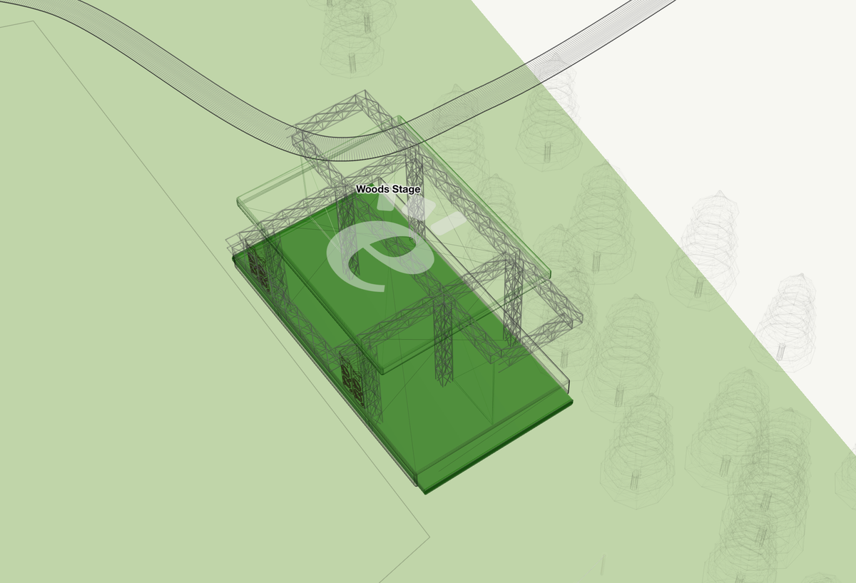 Interactive visitor map for attendees