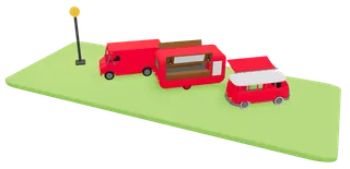 Interactive 3D event planning map