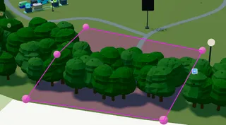 Event sites and zones