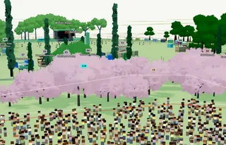 Add trees and woodland to your festival site plan