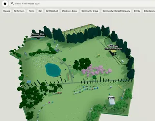 Publish a live event website