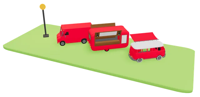 Interactive 3D event planning map