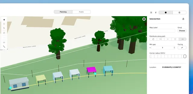 Line up your site in seconds with Alignment Paths